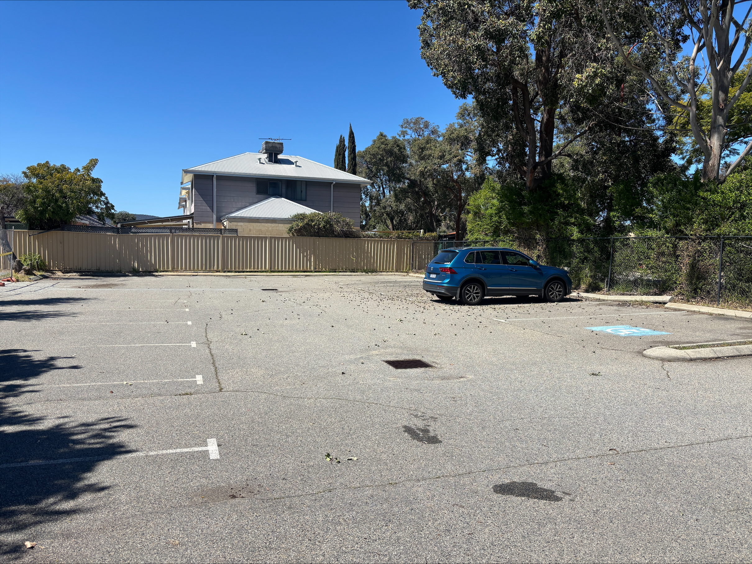 Ample on-site parking