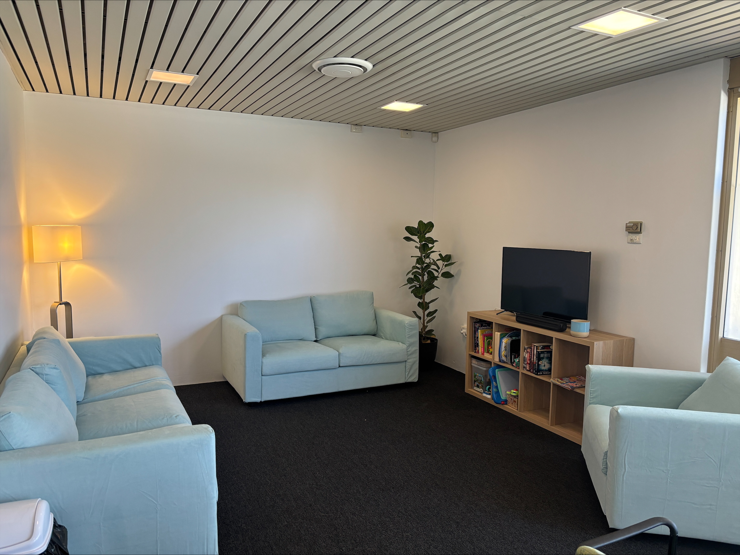 Comfortable waiting room